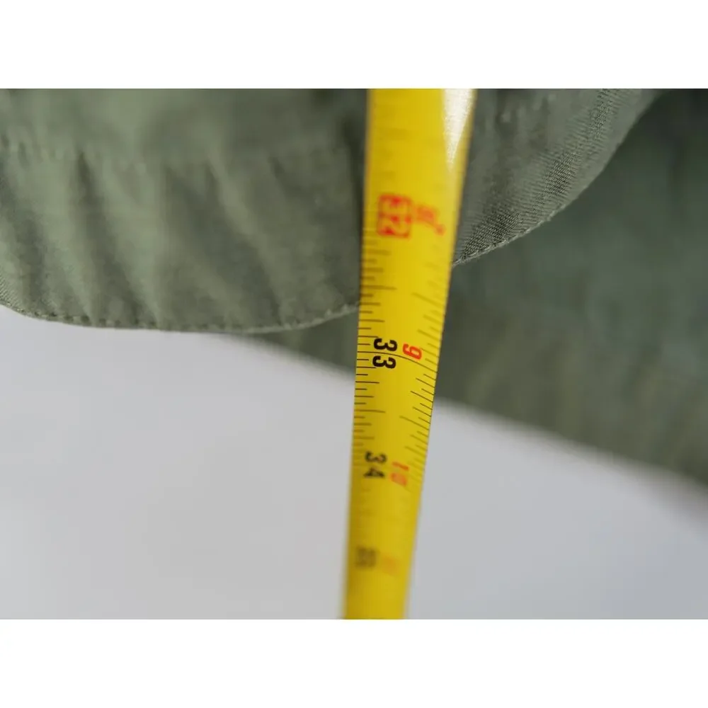 Alpha Industries Fishtail Parka Jacket Hooded Army Coat Men's Size Small